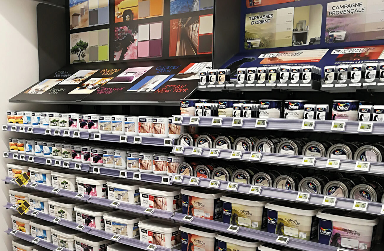 Merchandising Support Replenishing Stock on Shelves